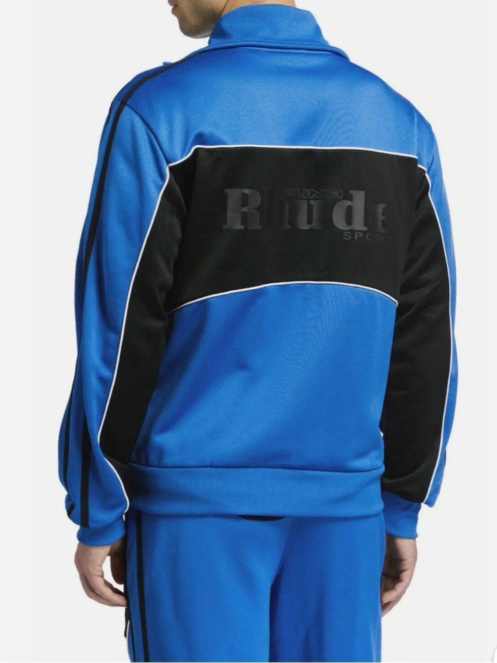 RHUDE x PUMA Collection Full Zip Up Blue Mens Track Jacket -Pants (SET)